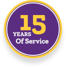 15 Years of Service